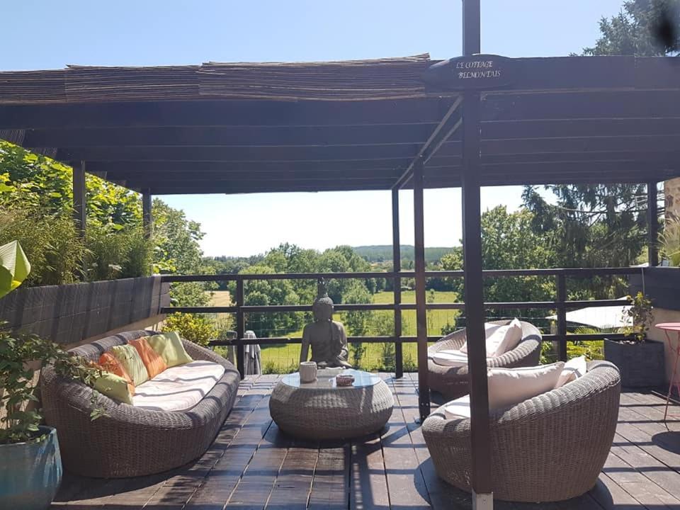 Le Cottage Belmontais, Maison Individuelle, Vue Panoramique Sur La Riviere Beaumont-sur-Sarthe Kültér fotó
