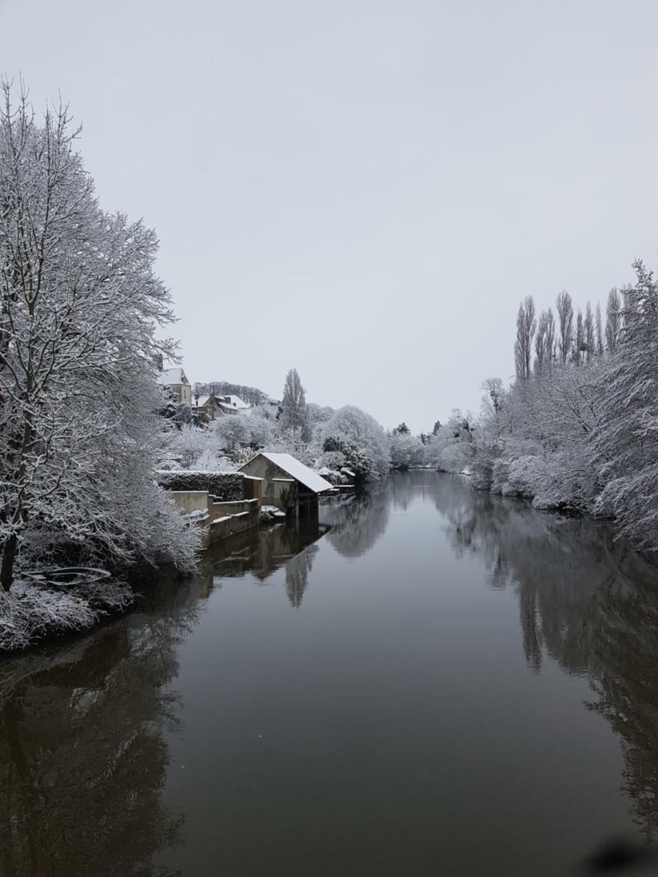 Le Cottage Belmontais, Maison Individuelle, Vue Panoramique Sur La Riviere Beaumont-sur-Sarthe Kültér fotó